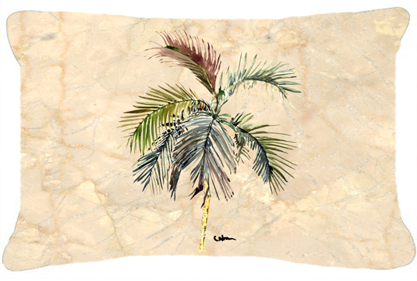 12 x 16 In. Palm Tree Indoor & Outdoor Fabric Decorative Pillow