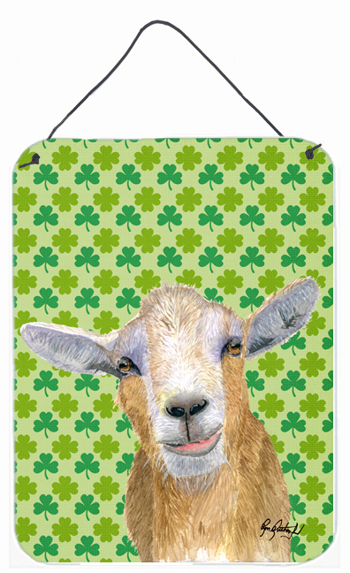 St Patricks Day Goat Aluminium Metal Wall or Door Hanging Prints