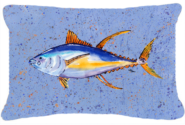 Tuna Fish Indoor & Outdoor Fabric Decorative Pillow