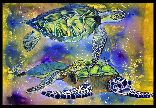 Turtle Indoor or Outdoor Mat