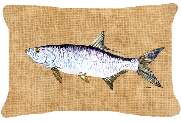 Tarpon Indoor & Outdoor Fabric Decorative Pillow
