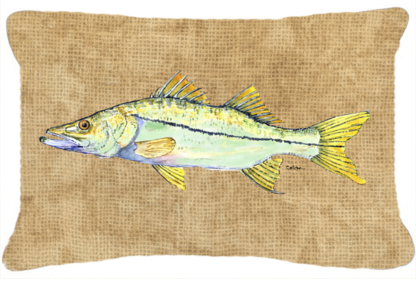 Snook Indoor & Outdoor Fabric Decorative Pillow