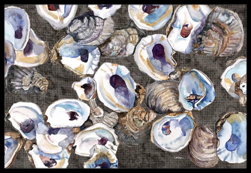 Oysters Indoor or Outdoor Mat