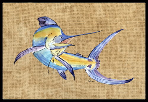 Blue Marlin Indoor or Outdoor Mat