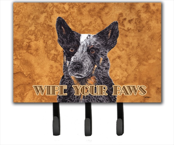 6 x 9 In. Australian Cattle Dog Wipe your Paws Leash or Key Holder