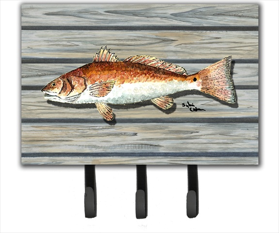 6 x 9 In. Red Fish Leash or Key Holder