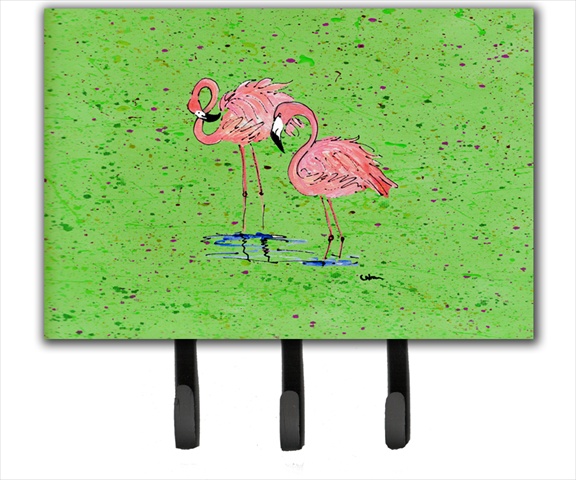6 x 9 In. Flamingo Leash or Key Holder
