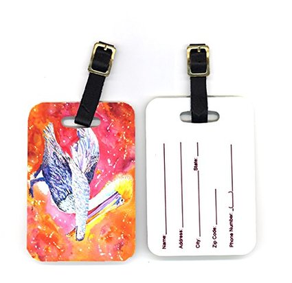Pair of Pelican Luggage Tags - 4 x 2.75 In.
