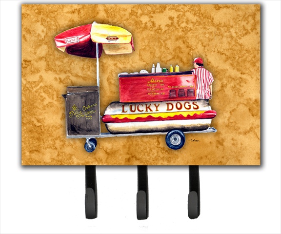 8781TH68 6 x 9 In. Hot Dog Leash or Key Holder
