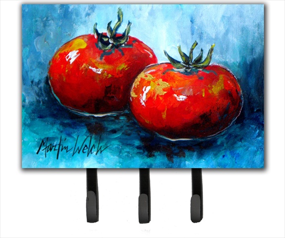 6 x 9 In. Vegetables - Tomatoes Red Toes Leash or Key Holder