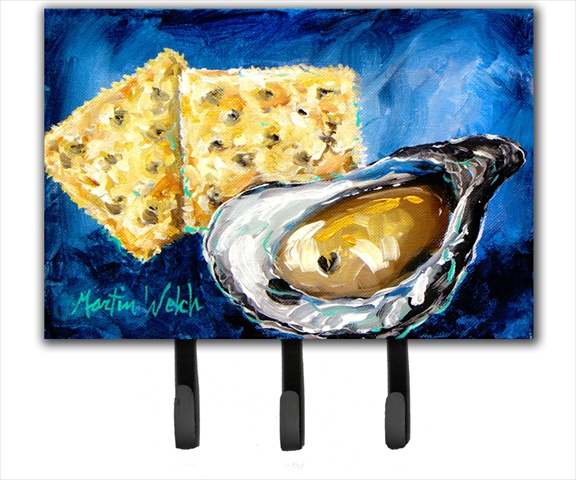 6 x 9 In. Oysters Two Crackers Leash or Key Holder