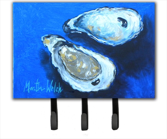 6 x 9 In. Oysters Seafood Four Leash or Key Holder