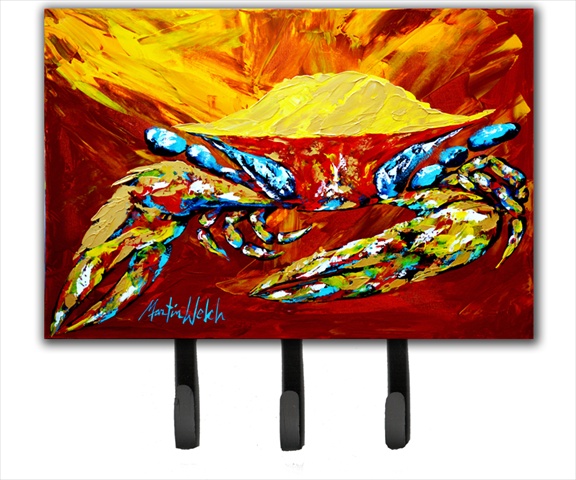 6 x 9 In. Crab Buster Brown Leash or Key Holder
