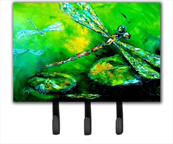 MW1114TH68 6 x 9 In. Dragonfly Summer Flies Leash or Key Holder