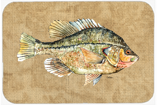 Picture of Carolines Treasures 8808LCB 15 X 12 In. Croppie Glass Cutting Board Large Size