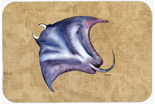 Picture of Carolines Treasures 8814LCB 15 X 12 In. Stingray Glass Cutting Board Large Size