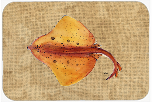 Picture of Carolines Treasures 8815LCB 15 X 12 In. Blonde Ray Stingray Glass Cutting Board Large Size