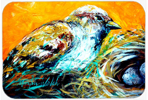 Look at the Birdie Glass Cutting Board Large Size
