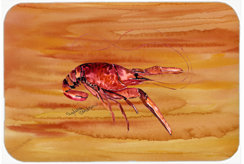 Picture of Carolines Treasures 8232LCB 15 X 12 In. Crawfish Hot and Spicy Glass Cutting Board