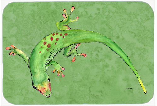 Picture of Carolines Treasures 8887LCB 15 x 12 in. Gecko the Lizard Glass Cutting Board