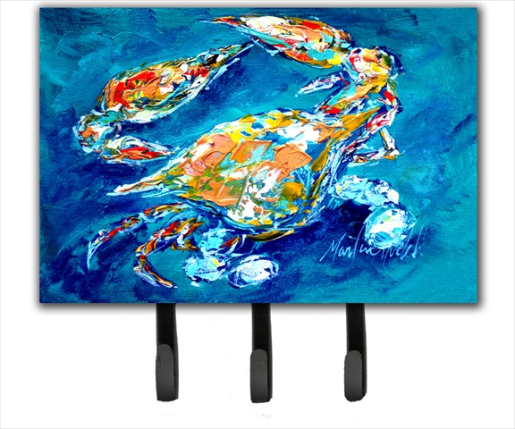 6 x 9 in. By Chance Crab Leash or Key Holder
