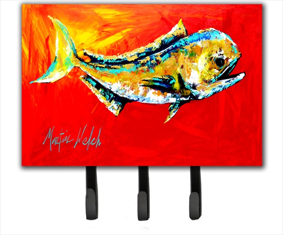 MW1156TH68 6 x 9 in. Danny Dolphin Fish Leash or Key Holder