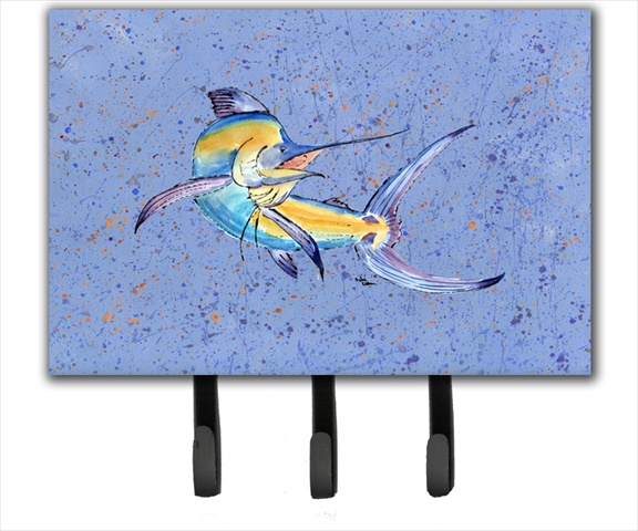 8350TH68 6 x 9 in. Blue Marlin Leash or Key Holder