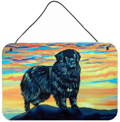Newfoundland Aluminium Metal Wall or Door Hanging Print