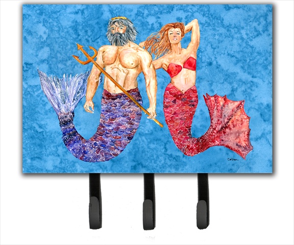 6 x 9 in. Mermaid and Merman Leash or Key Holder