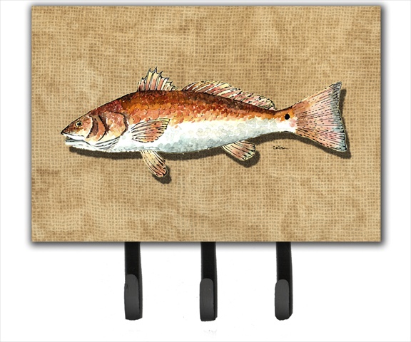 8807TH68 6 x 9 in. Red Fish Leash or Key Holder
