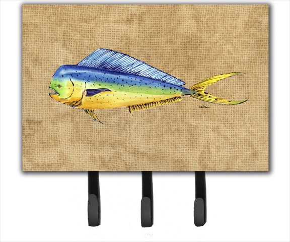 6 x 9 in. Dolphin Mahi Mahi Leash or Key Holder