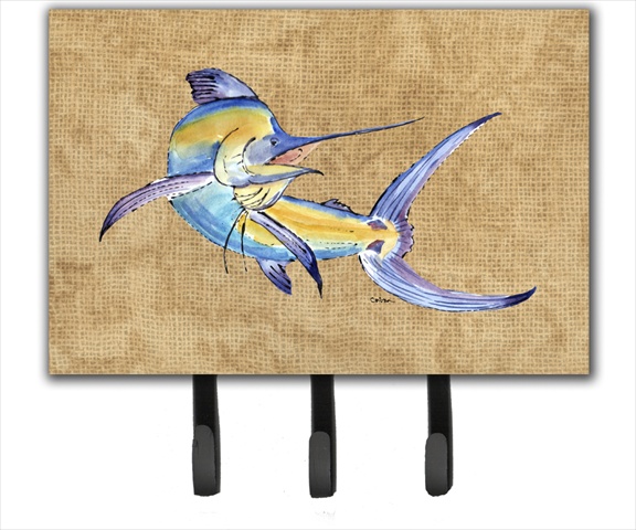 8811TH68 6 x 9 in. Blue Marlin Leash or Key Holder