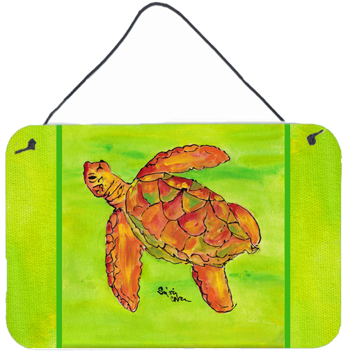 Turtle Aluminium Metal Wall or Door Hanging Print