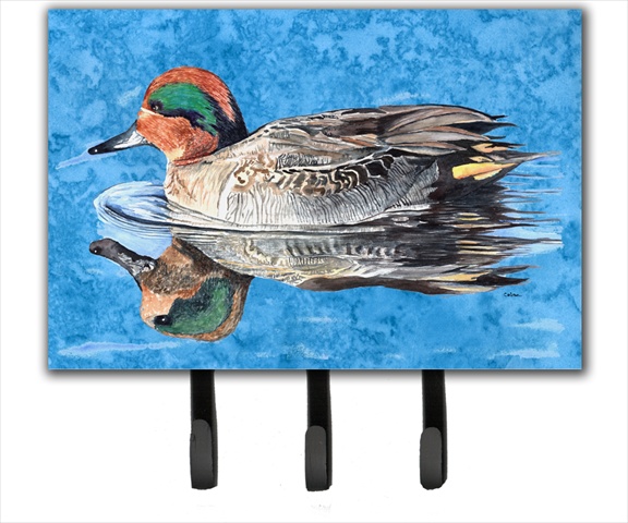 8830TH68 6 x 9 in. Teal Duck Leash or Key Holder