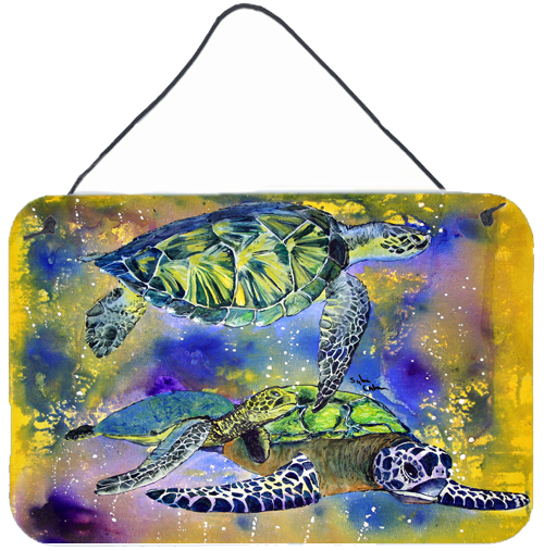 Turtle Aluminium Metal Wall or Door Hanging Print