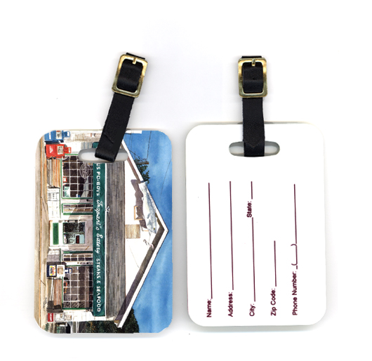 Pair of Trapanis Eatery Luggage Tag