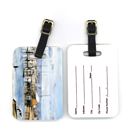 Pair of The Pass Bait Shop Luggage Tag