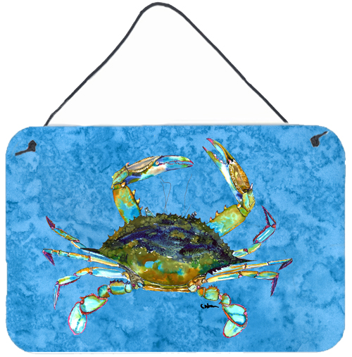 Crab Aluminium Metal Wall or Door Hanging Print