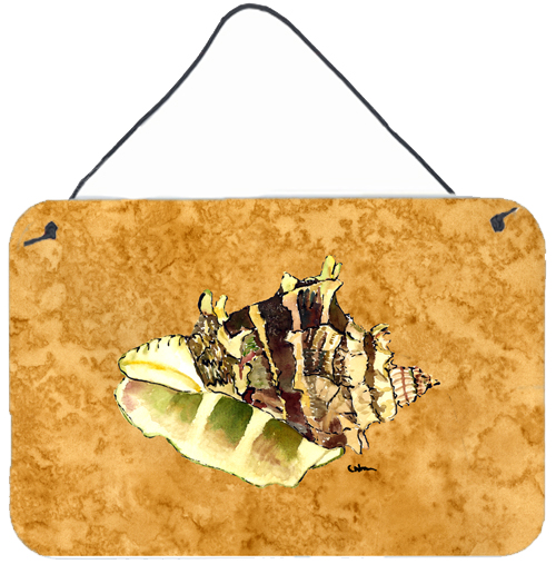 Shell Aluminium Metal Wall or Door Hanging Print