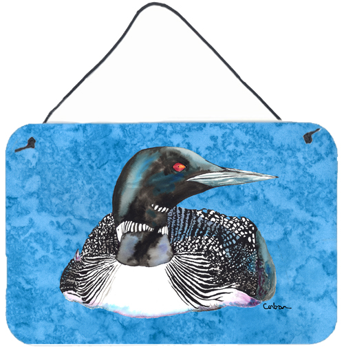 Loon Aluminium Metal Wall or Door Hanging Print