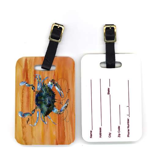 Pair of Crab Luggage Tag
