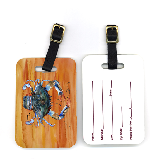 Pair of Crab Luggage Tag