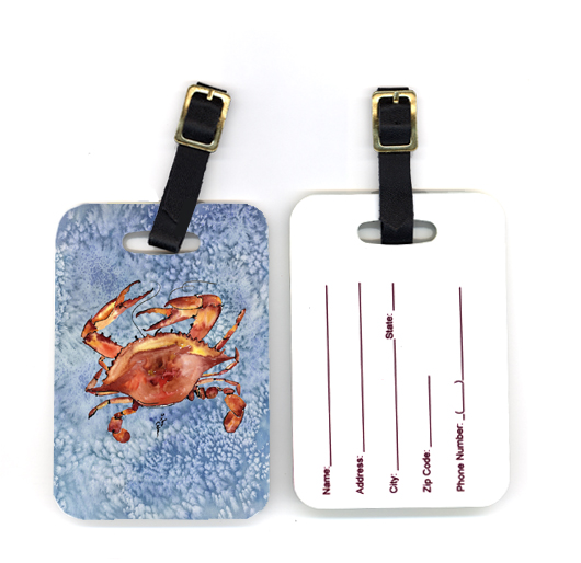 Pair of Crab Luggage Tag