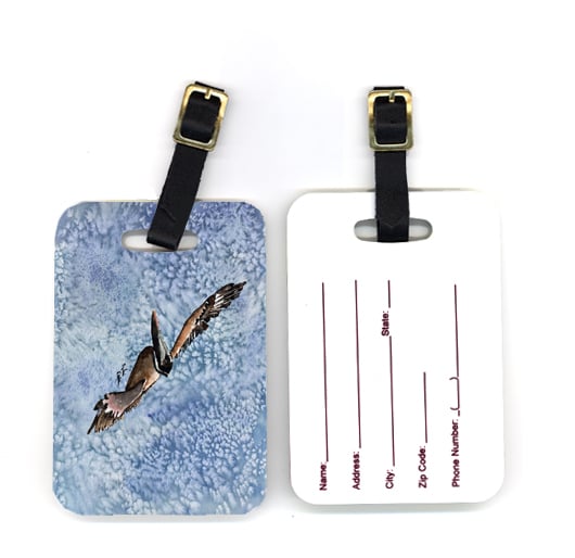 Pair of Pelican Luggage Tag