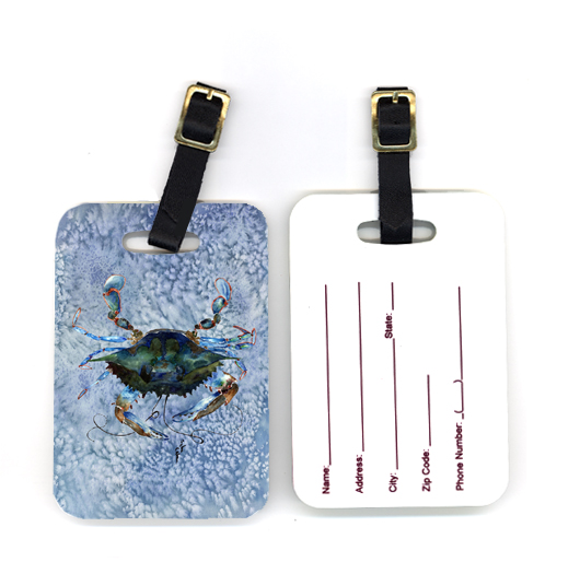 Pair of Crab Luggage Tag