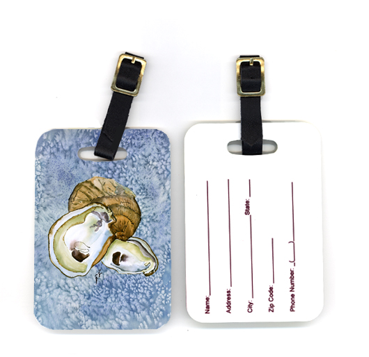 Pair of Oyster Luggage Tag