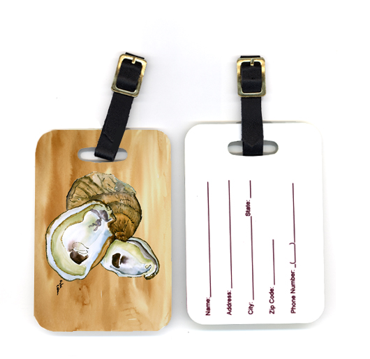 Pair of Oyster Luggage Tag