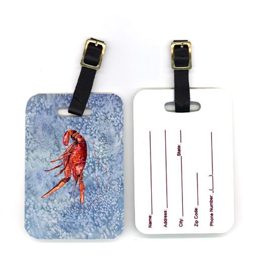 Pair of Crawfish Luggage Tag