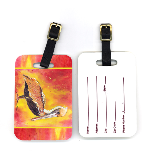8344BT 4 x 2.75 in. Pair of Pelican Luggage Tag