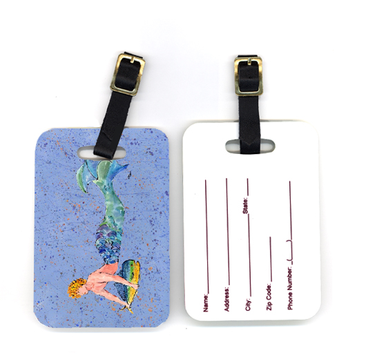 Merman Luggage Tag